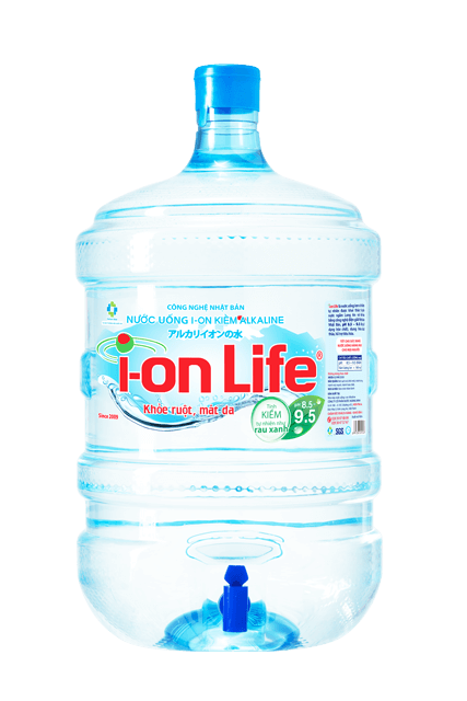 NƯỚC ION LIFE BÌNH 19L CÓ VÒI